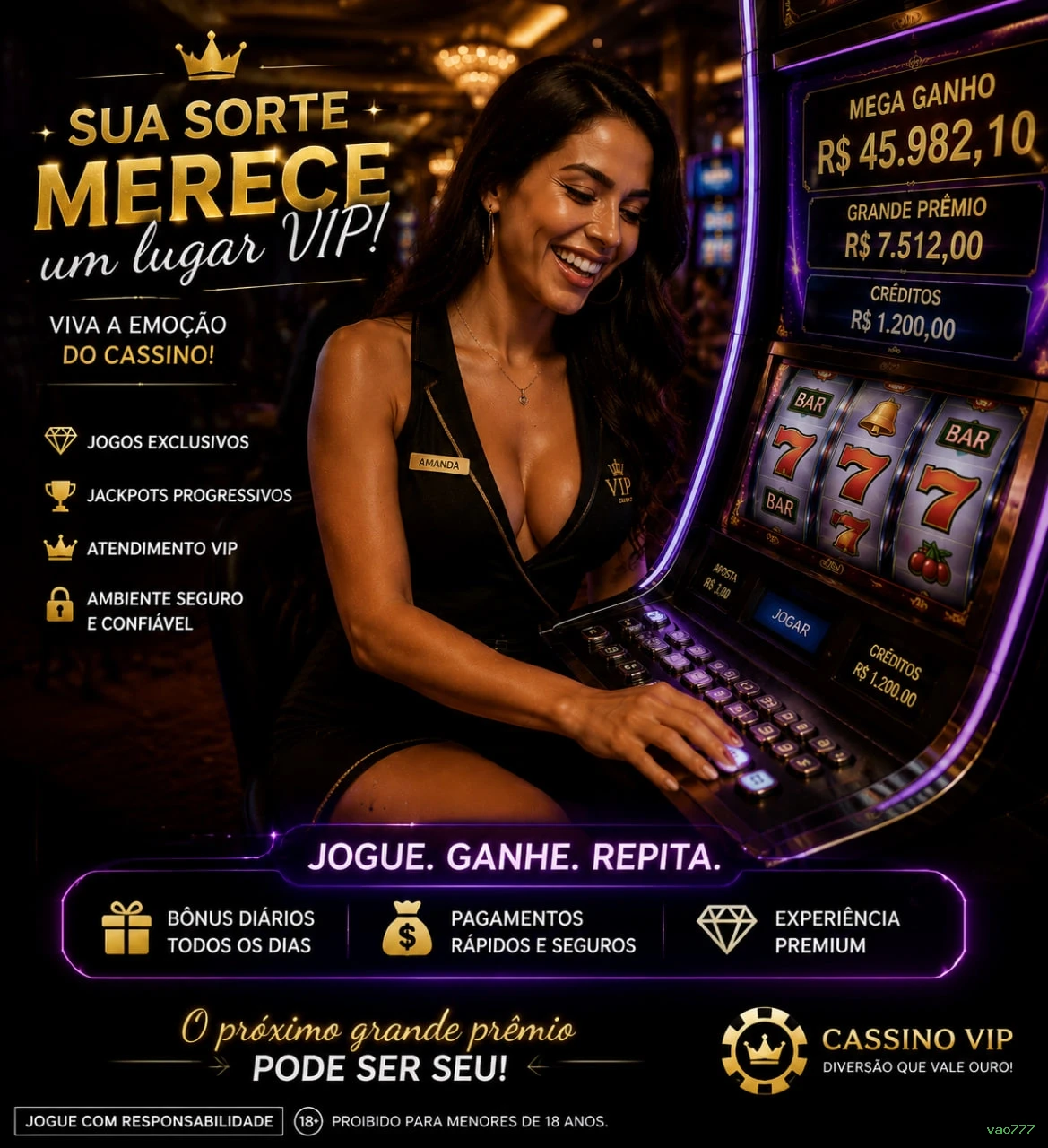 Programa VIP exclusivo da vao777